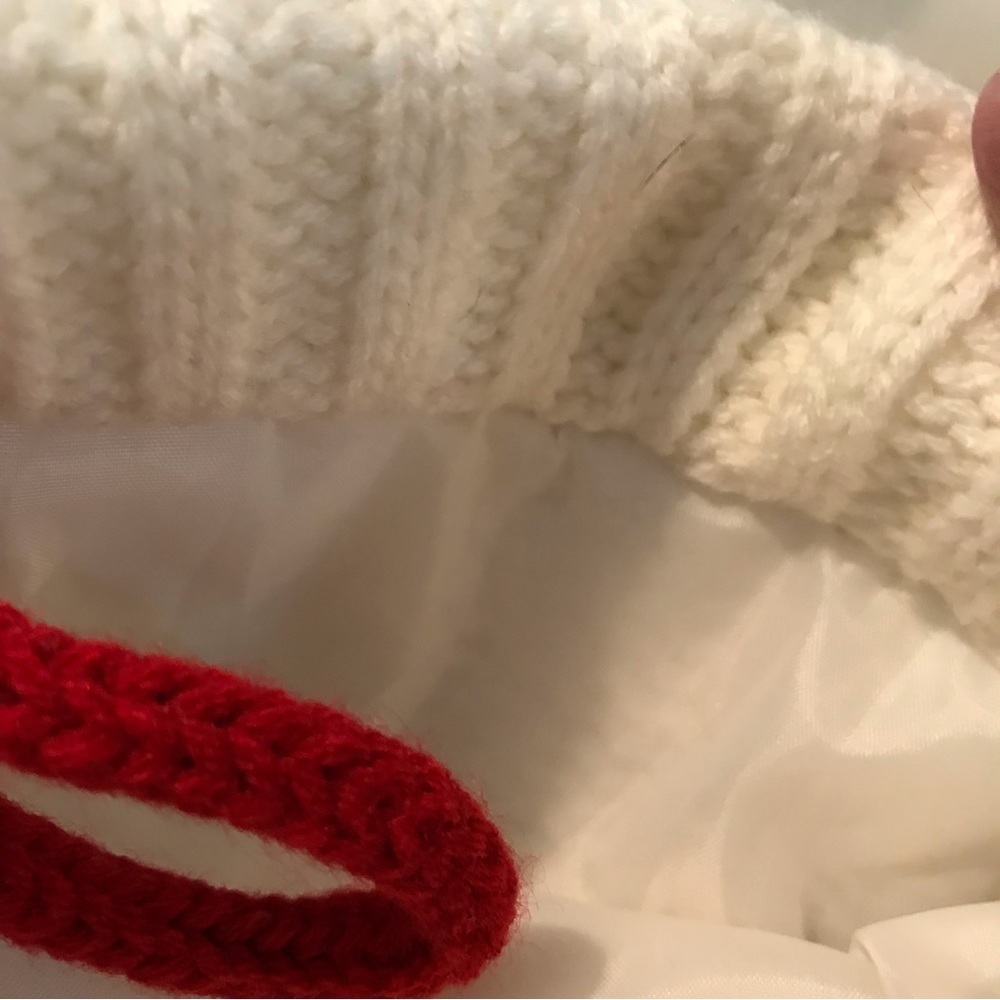 🎄Crocheted “T” Christmas Stocking - Picture 4 of 5